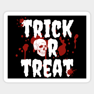 Trick or treat Sticker